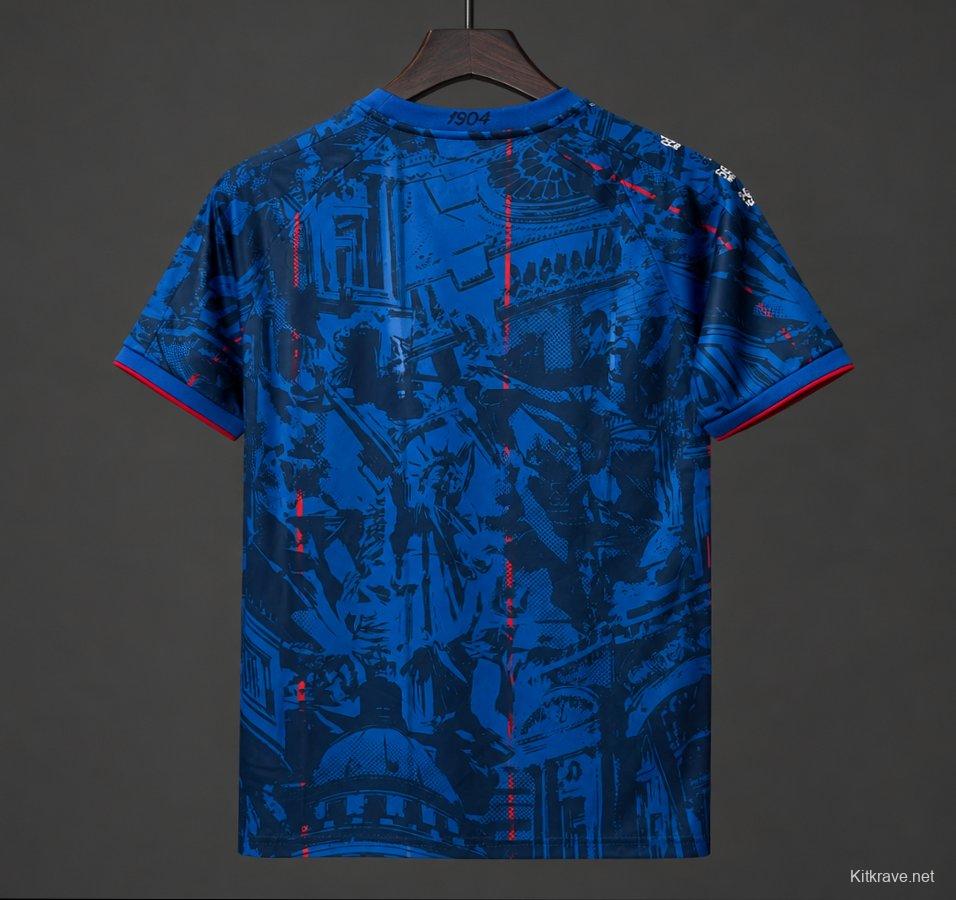 2026 France 'Les Bleus' Heritage Football Blue Jersey