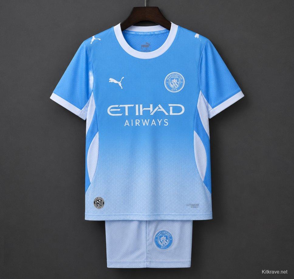 Player Version 26/27 Kids Manchester City Home Jersey