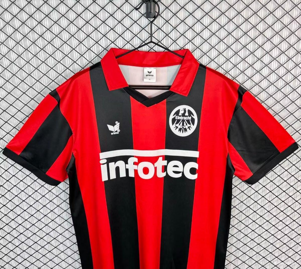 Retro 88/89 Eintracht Frankfurt Home Jersey