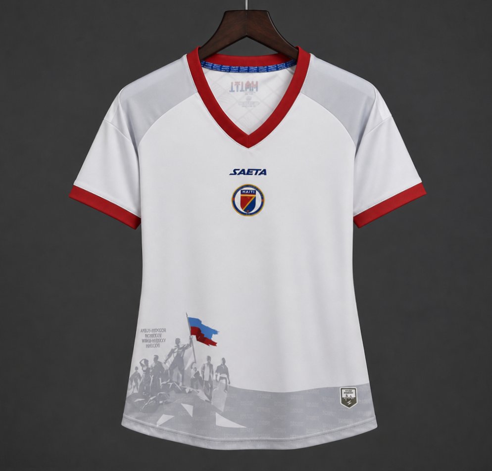 2026 Women Haiti Away White Jersey