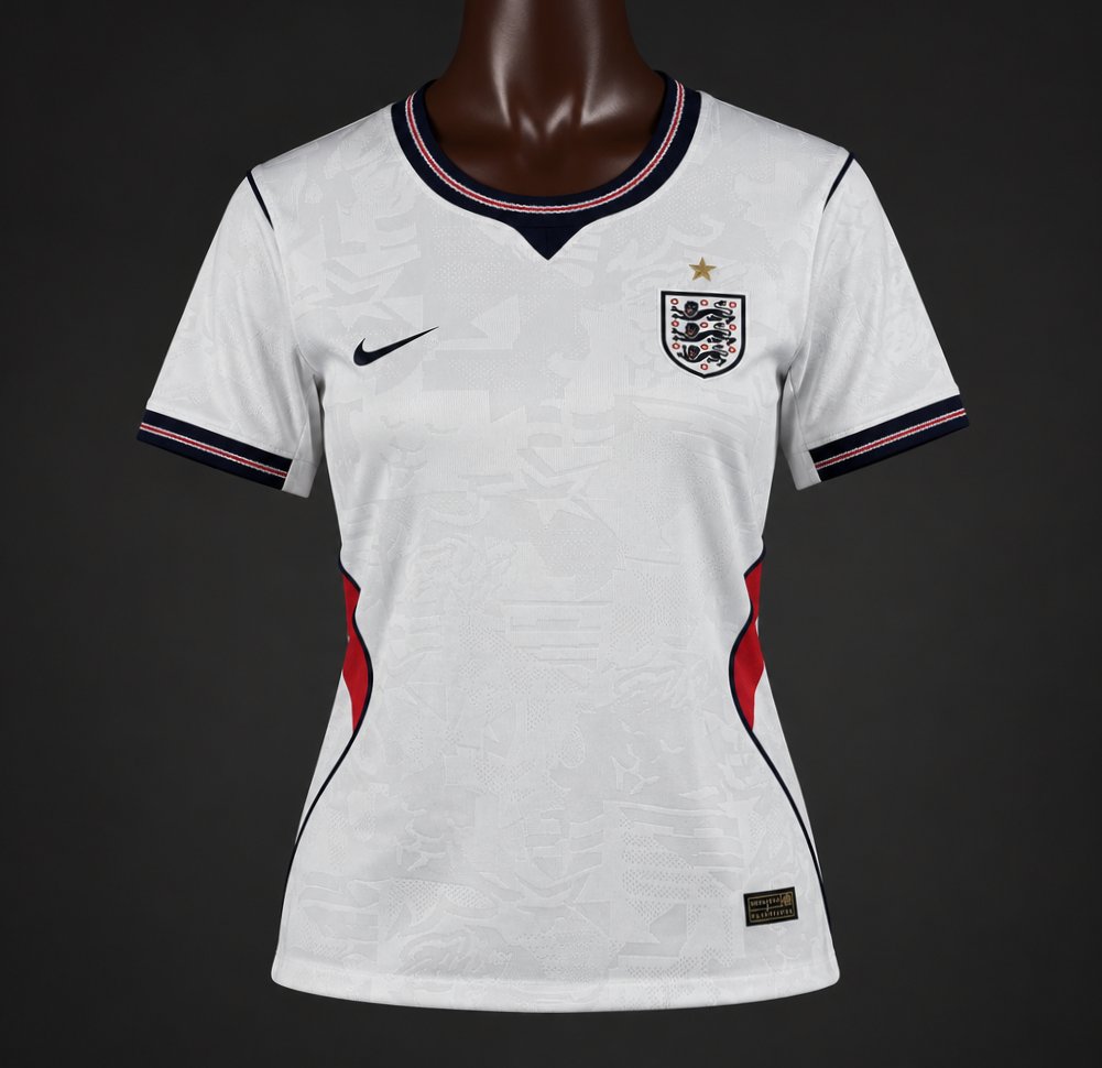 Player Version 2026 Women England Home Jersey