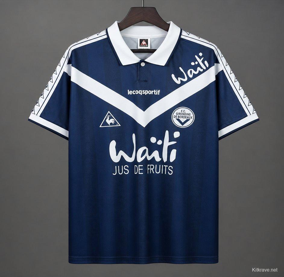 Retro 97/98 Girondins de Bordeaux Home Jersey