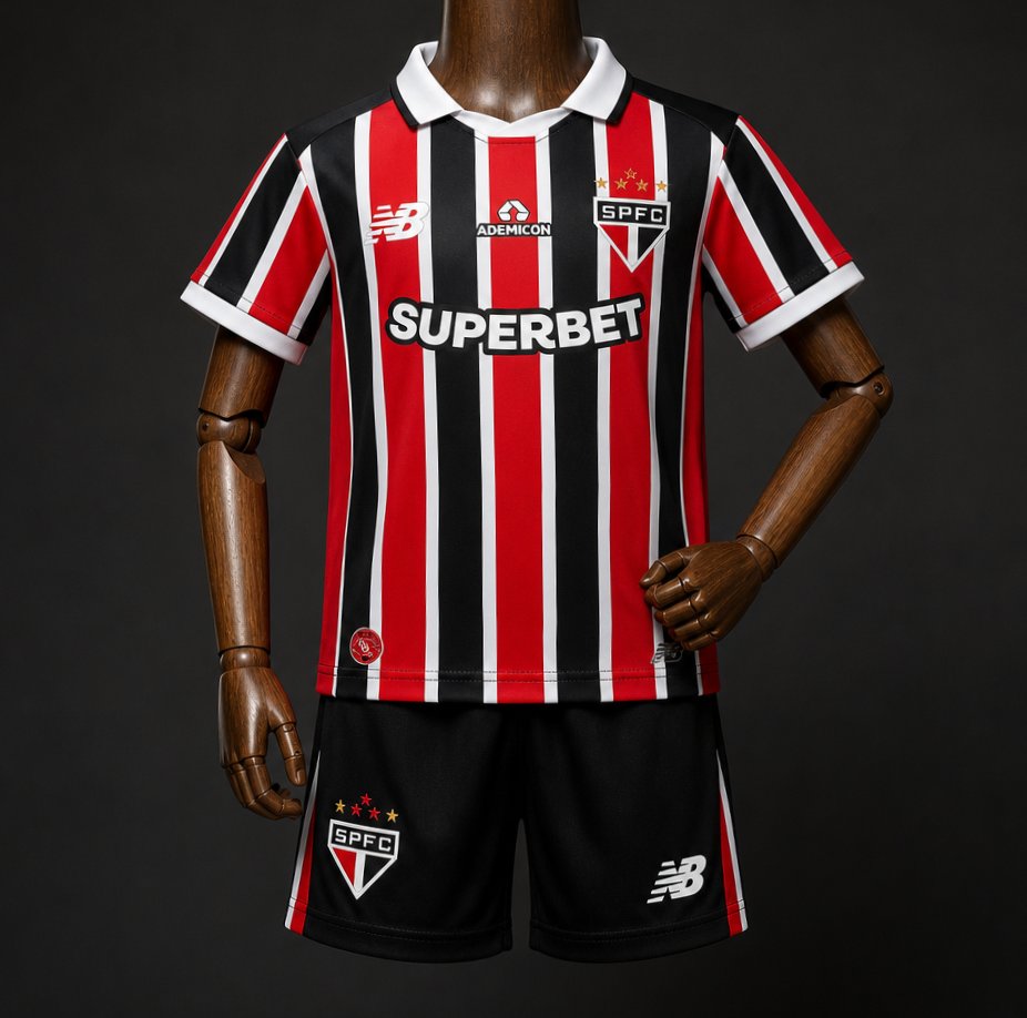 26/27 Kids Sao Paulo Away Jersey