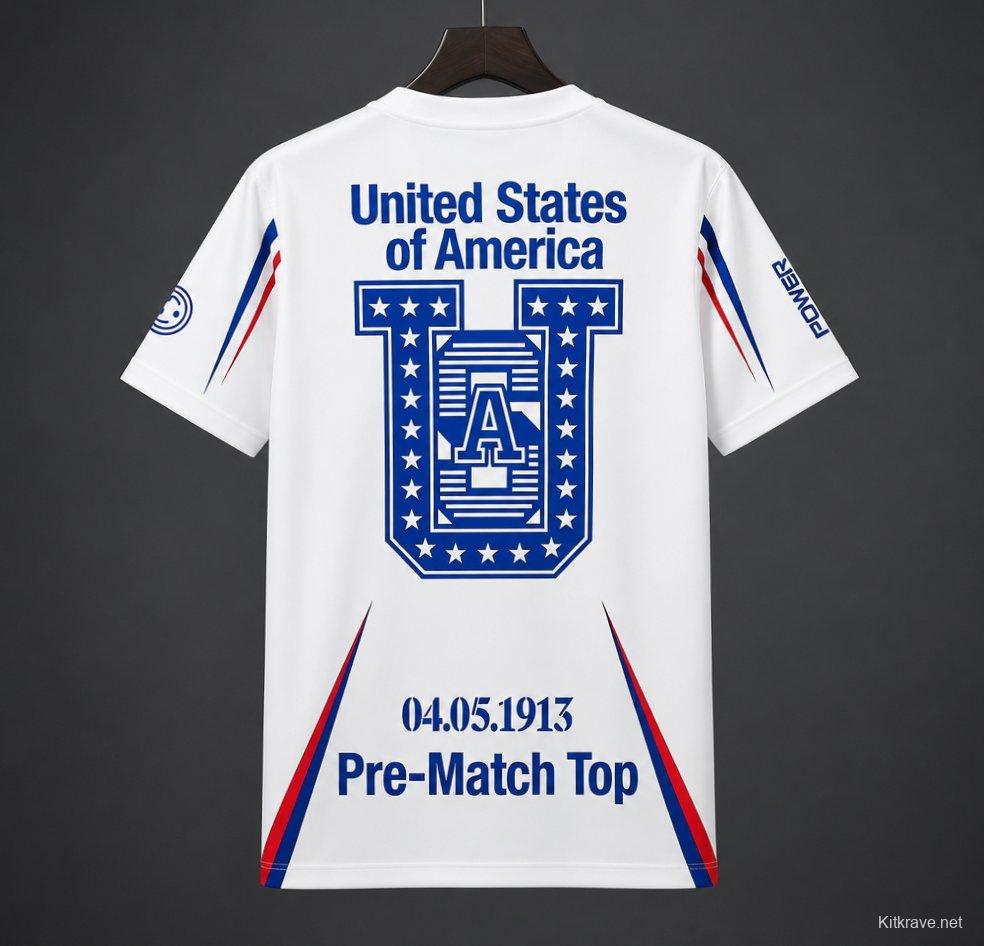 2026 USA Nike x USMNT x V.A.A. Academy Pro Pre-Match Jersey