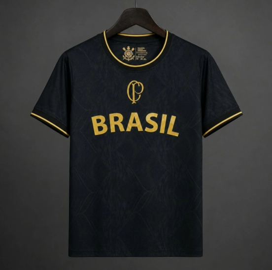 2026 Brazil x Corinthians Special Black Jersey