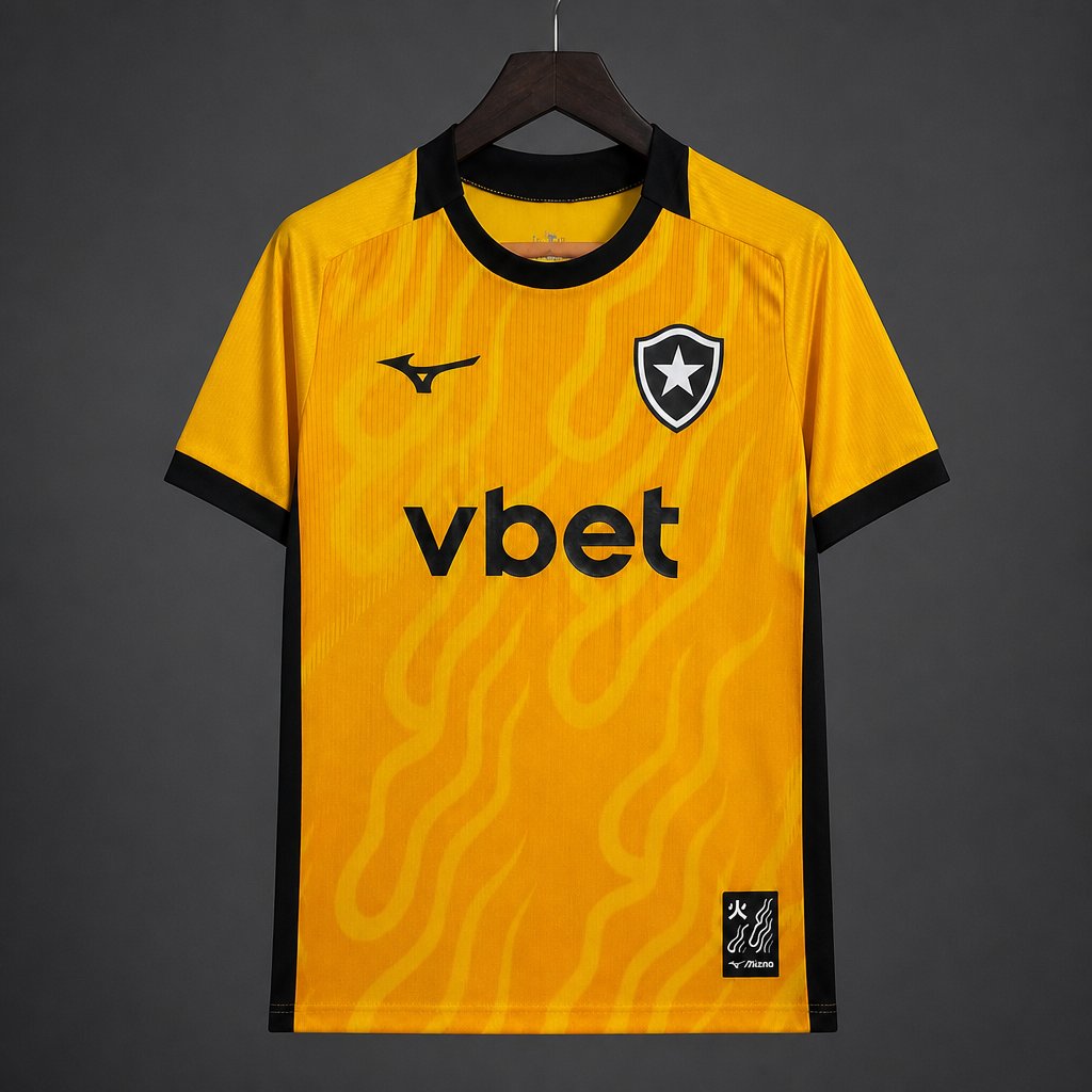 2026 Botafogo Goalkeeper  Yellow Jersey