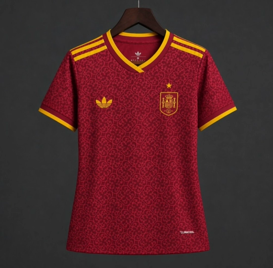 2026 Womens Spain Away Red Special Edition Jersey