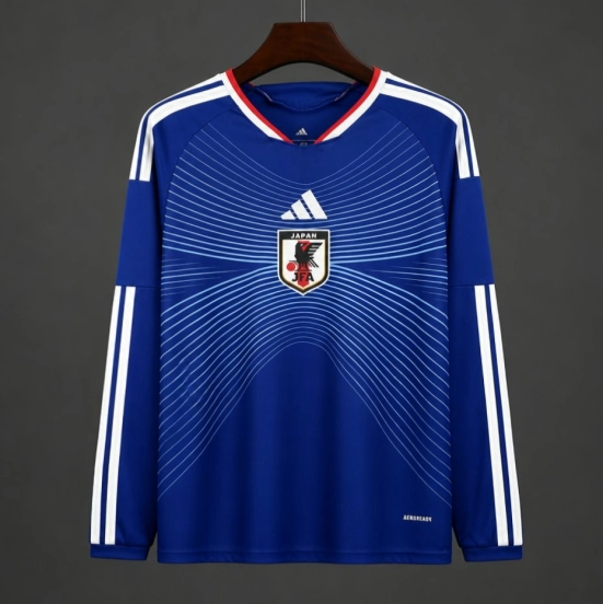 2026 Mens Japan World Cup Home Long Sleeve Jersey