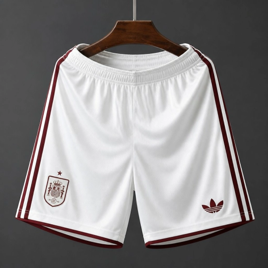 2026 Spain Away White  Shorts