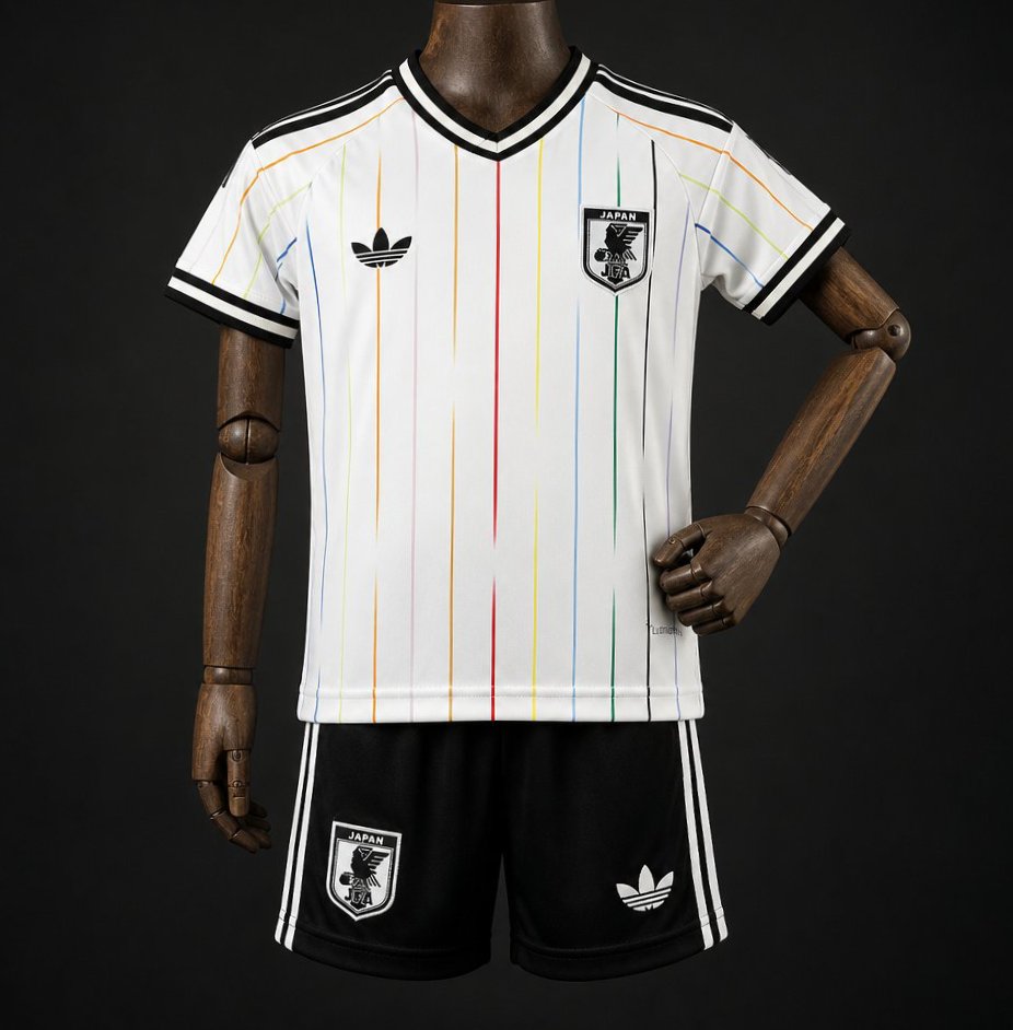 2026 Kids Japan World Cup Away Kit