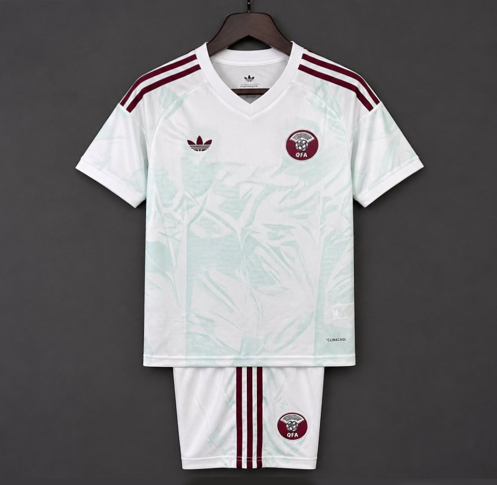 2026 Kids Qatar Away  Jersey
