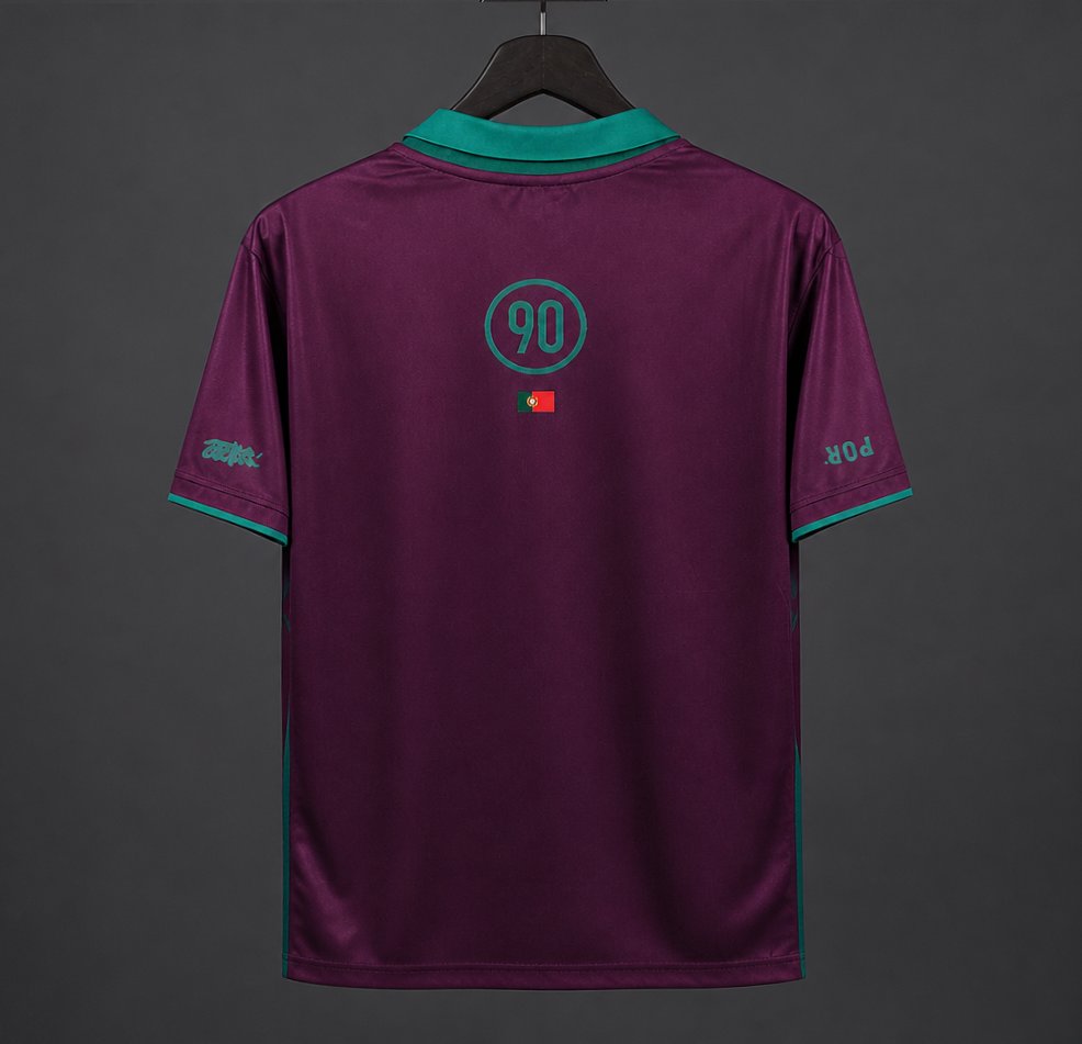 2026 Portugal x Cactus Jack Total 90 Pre-Match Wine Jersey