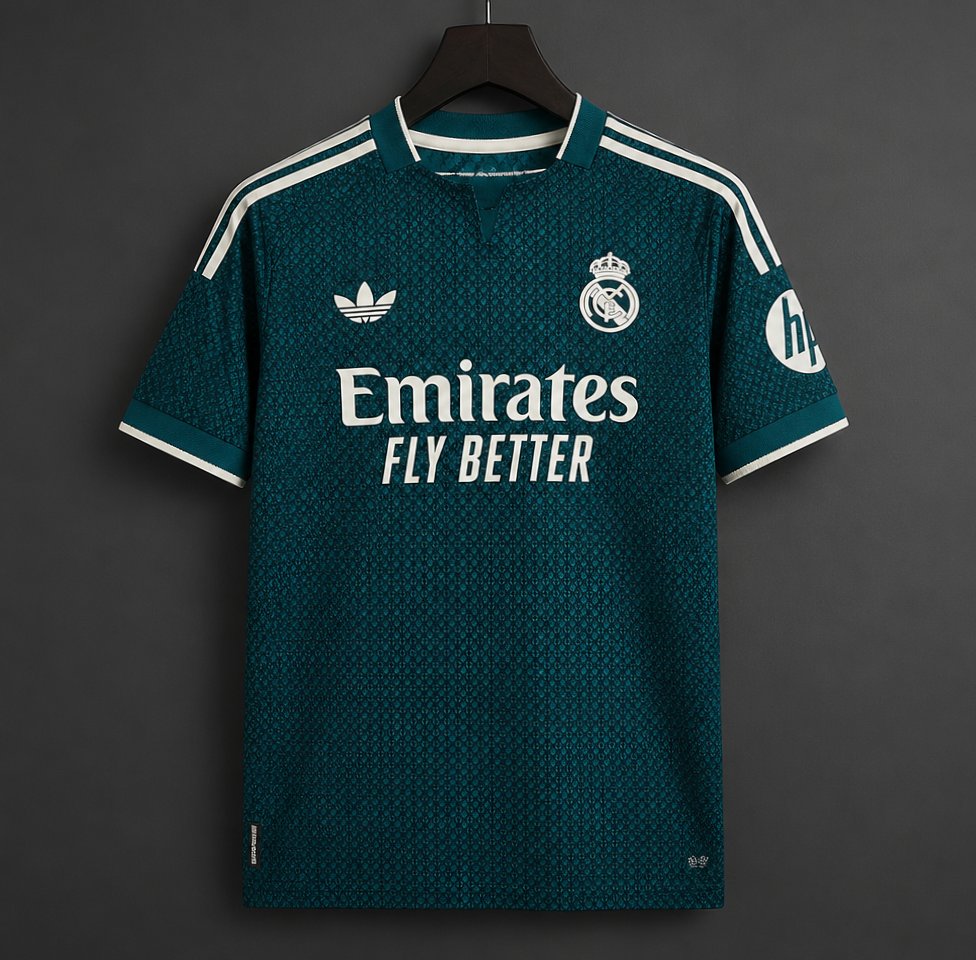 26/27 Real Madrid Away Green Jersey