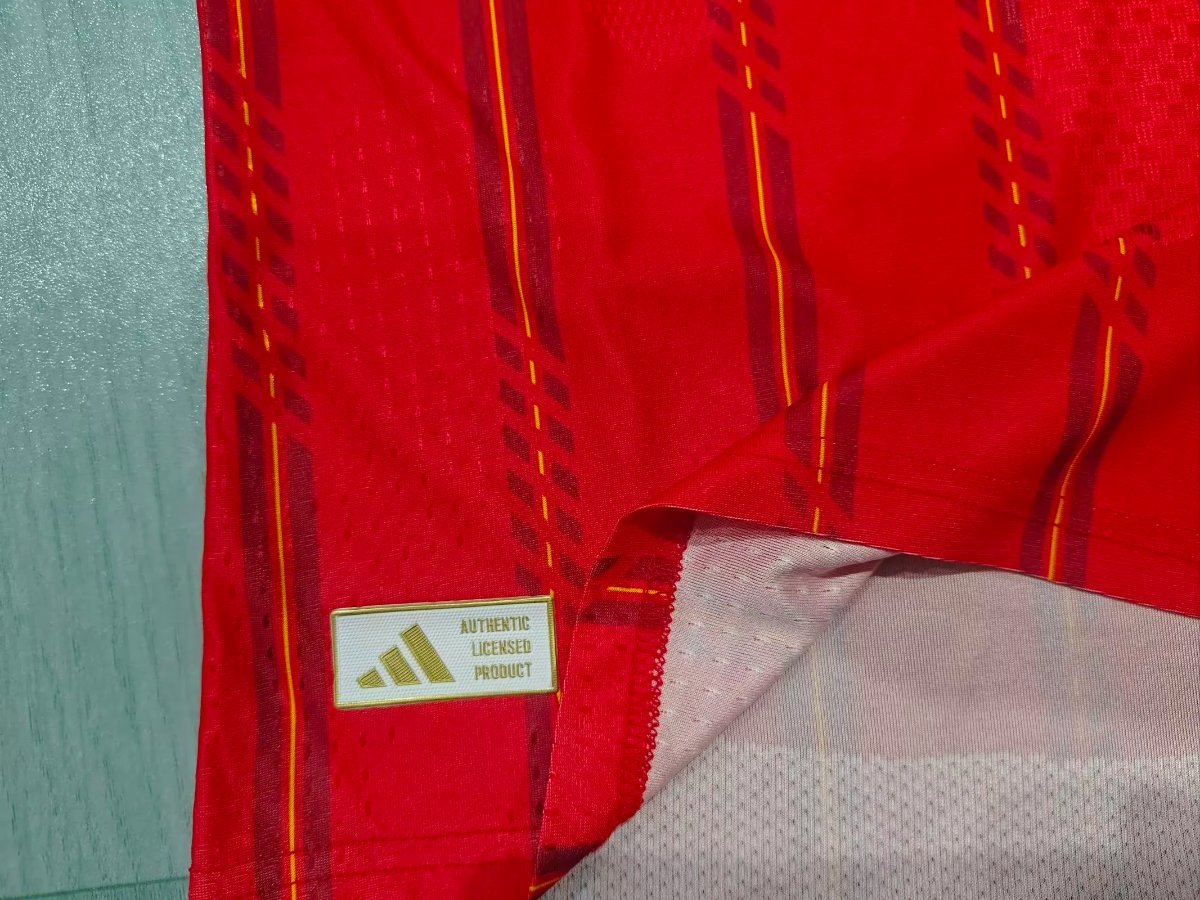 2 Star Player Version 2026 Spain Home Jersey With Champion Patch