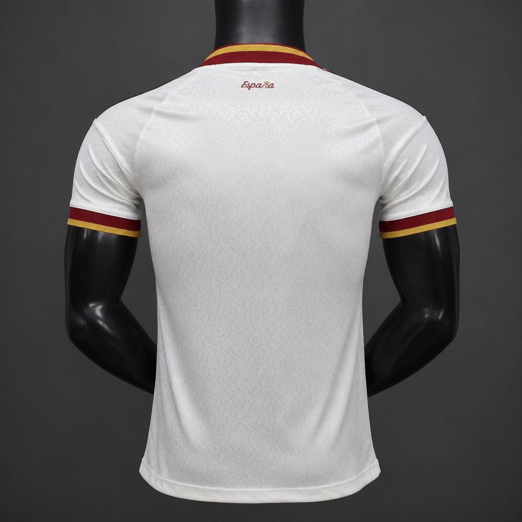 2 Star 2026 Spain Away White Jersey