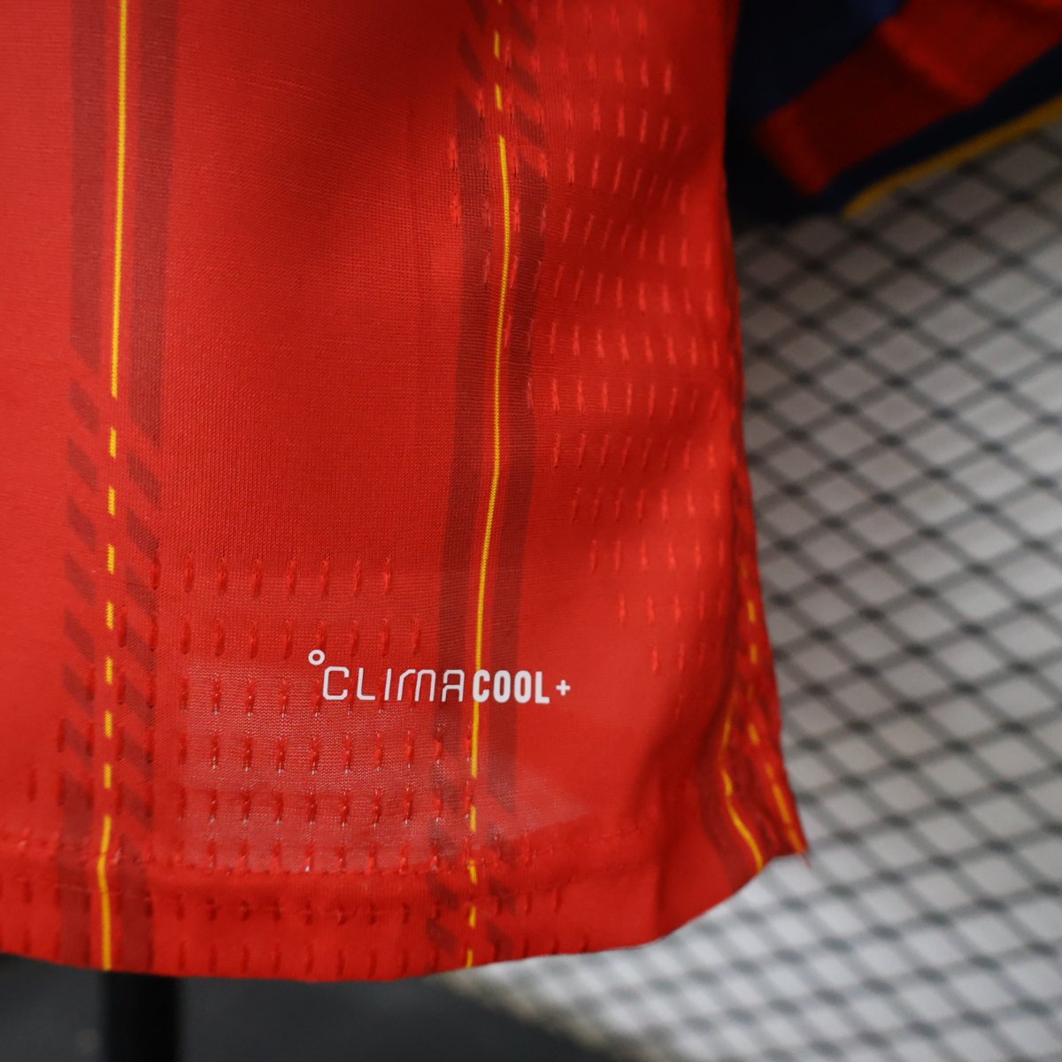 Player Version 2 Star 2026 Spain Home Long Sleeve Jersey With Champion Patch