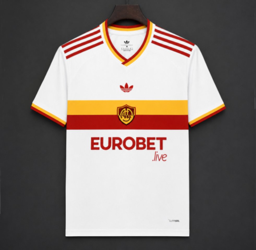26/27 AS Roma Away White Jersey