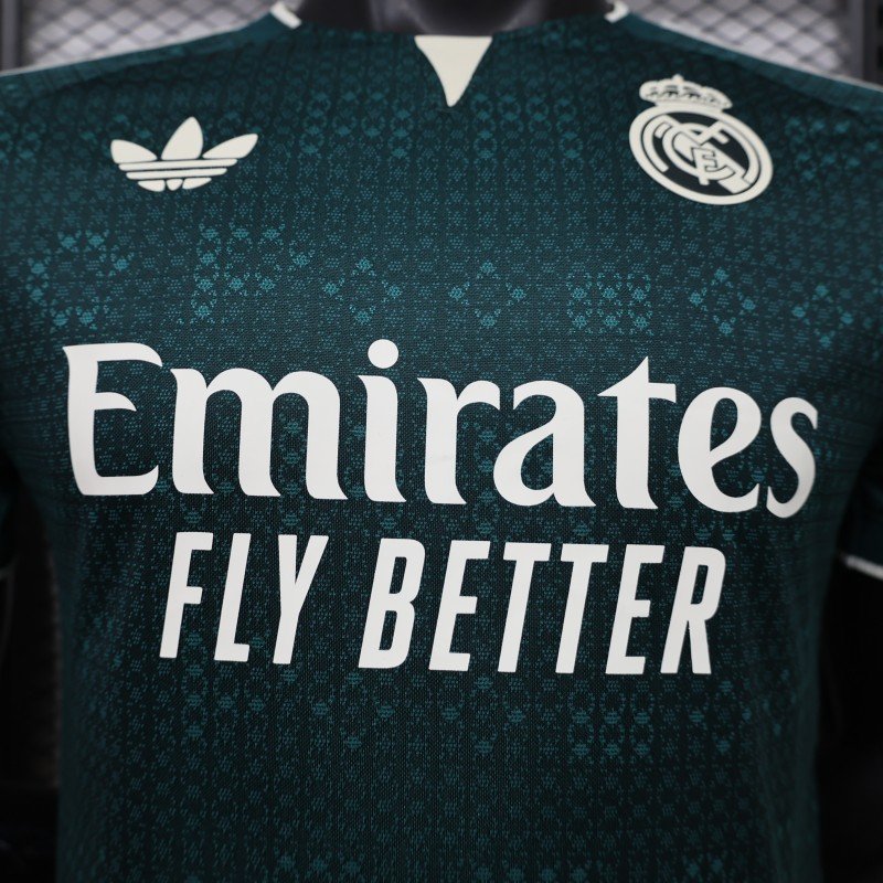 Player Version 26/27 Real Madrid Teal Away Jersey