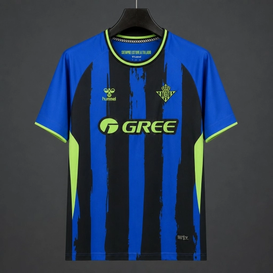 26/27 Real Betis Third Blue With Black Stripes Jersey