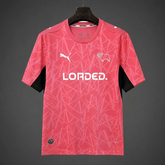 26/27 Derby County Away Red Jersey