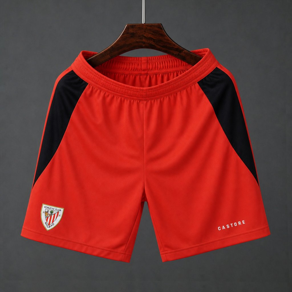 26/27 Athletic Bilbao Away Red Shorts