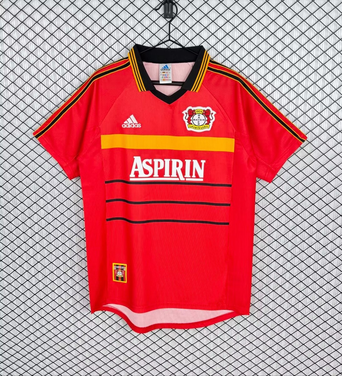Retro 99/00 Bayer 04 Leverkusen Home Jersey
