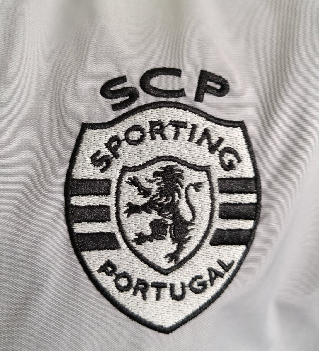 26/27 Sporting CP Lisbon Grey Full Zipper Windbreaker