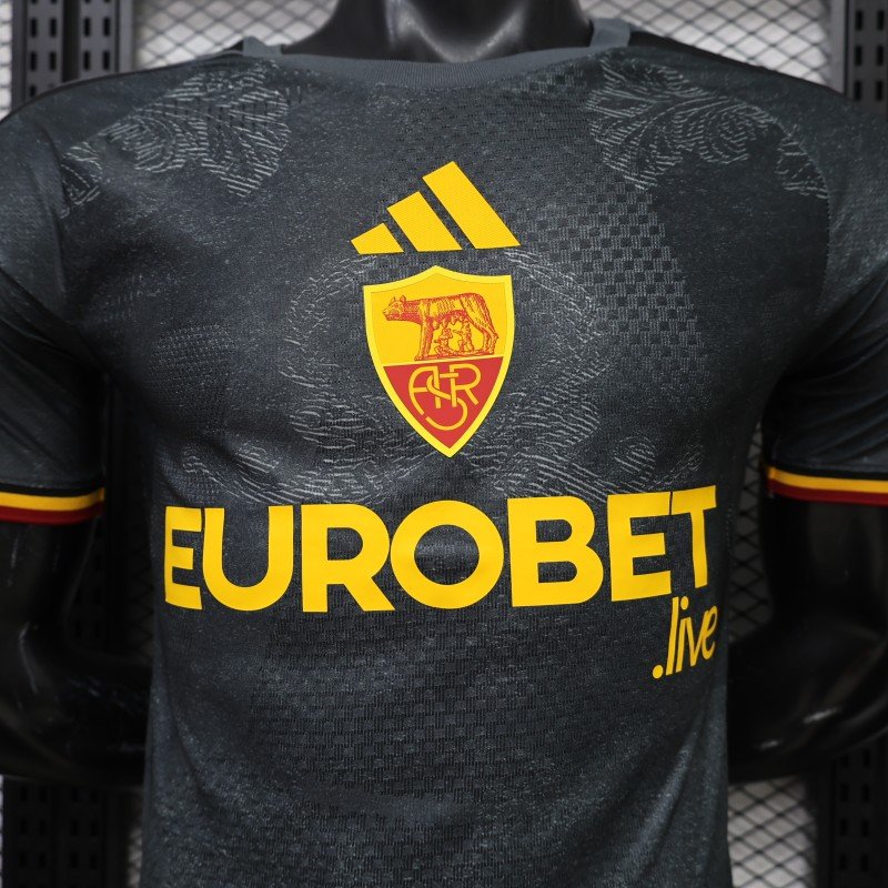 Player Version 26/27 Roma Third Black Jersey