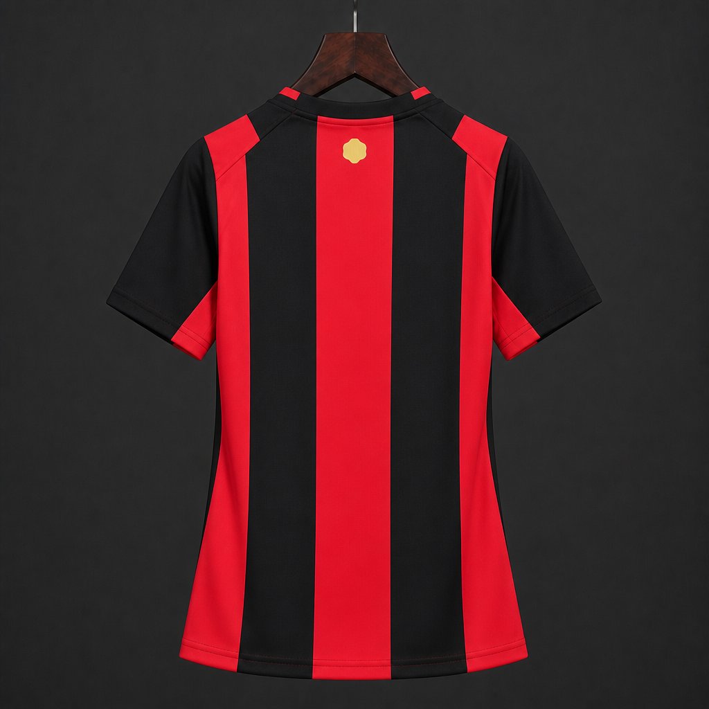 26/27 Women  AC Milan Home Red Stripes Jersey