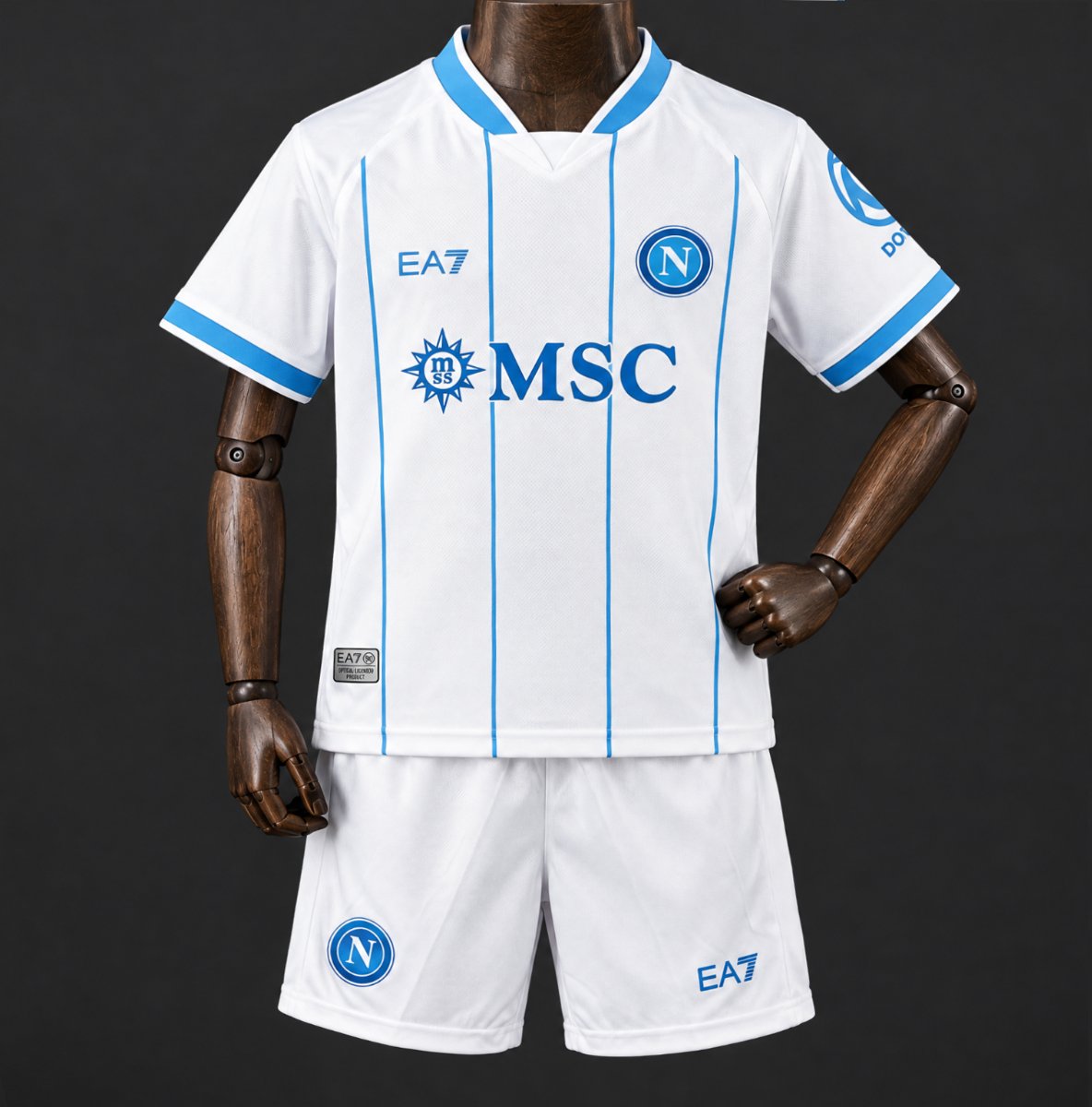 26/27 Kids Napoli Away White Jersey
