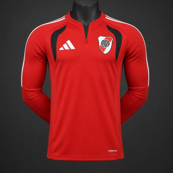 Player Version 26/27 River Plate Red Long Sleeve Jersey