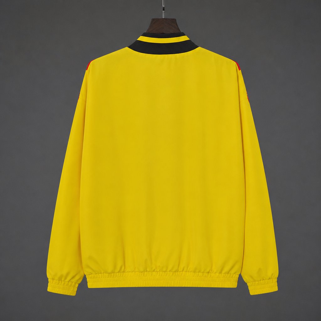 26/27 Club America Yellow Full Zipper Windbreaker